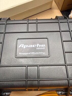 Apache 1800 Rugged Mobility Hard Case - Black